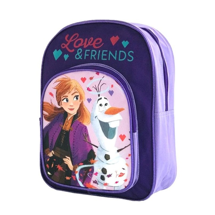 Frozen kis óvodai hátizsák, 2 rekeszes, 32 x 25 x 10 cm