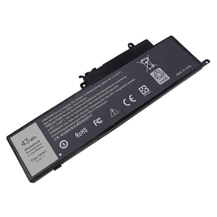 Батерия за лаптоп Dell Inspiron 11 3148, 3152, 3153, Inspiron 3157, 7347, 7348, 7352, 7353, Inspiron 15 7558, 7568 модел 04K8YH, 092NCT, GK5KY, P20T, P20T002, P20T001 клетки /P20T003 Li-Polymer