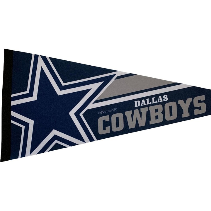 Знаме USArticlesEU Dallas Cowboys, 31x72 см