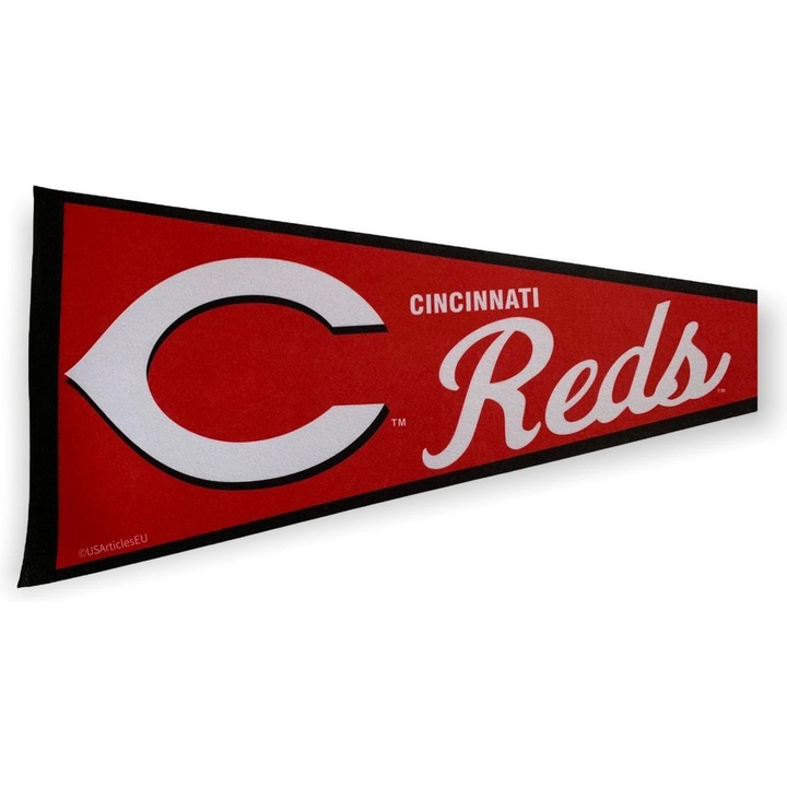 Знаме USArticlesEU Cincinnati Reds Pennant, 31x72 см