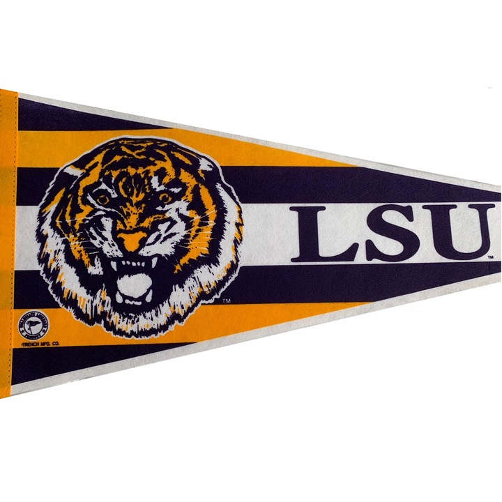 Знаме USArticlesEU LSU Tigers, 31x72 см