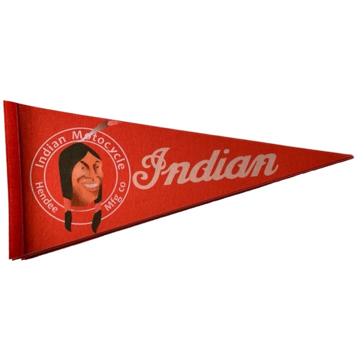 Знаме USArticlesEU Indian Motorcycles, 31x72 см
