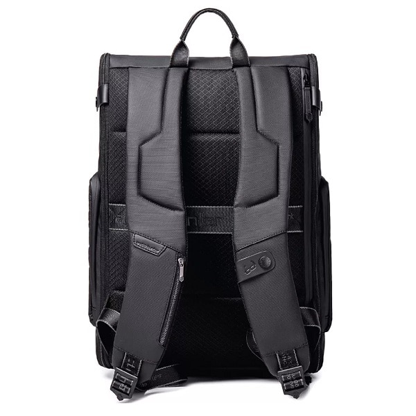 Rucsac laptop Business-Travel Arctic Hunter, impermeabil, 15.6", negru, model AHB465