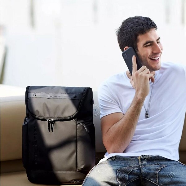 Rucsac laptop Business-Travel Arctic Hunter, impermeabil, 15.6", negru, model AHB465