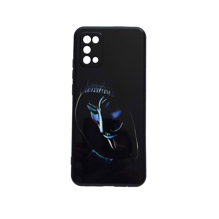 Husa telefon compatibila cu Samsung Galaxy A02s, Antisoc, Anonymus, HT50