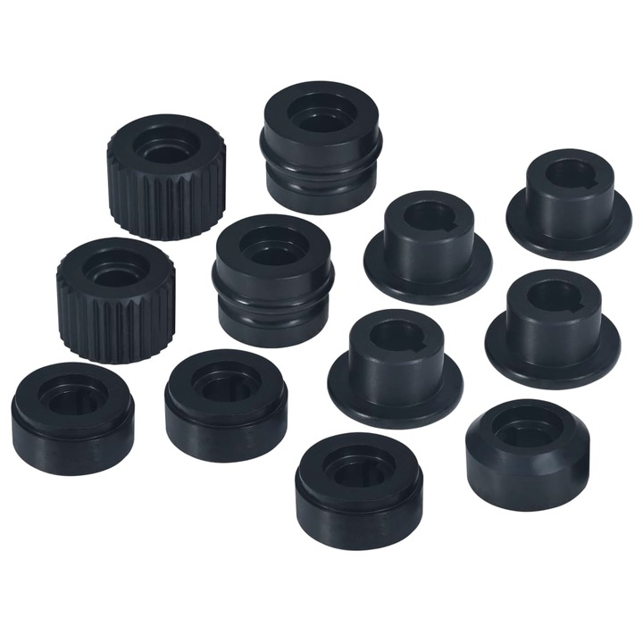 Гайка с фланец vidaXL, Стомана, Височина: 28 мм