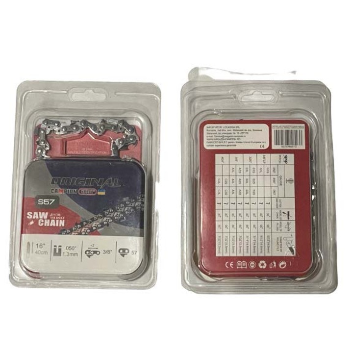 Lant Drujba Profesional S28,5 dinti 3|8 pas picco Winzor® Super Unghi Drept Original Campion®