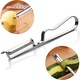 Set 3 curatatoare pentru fructe/legume, Senmase, Otel inoxidabil, Argintiu