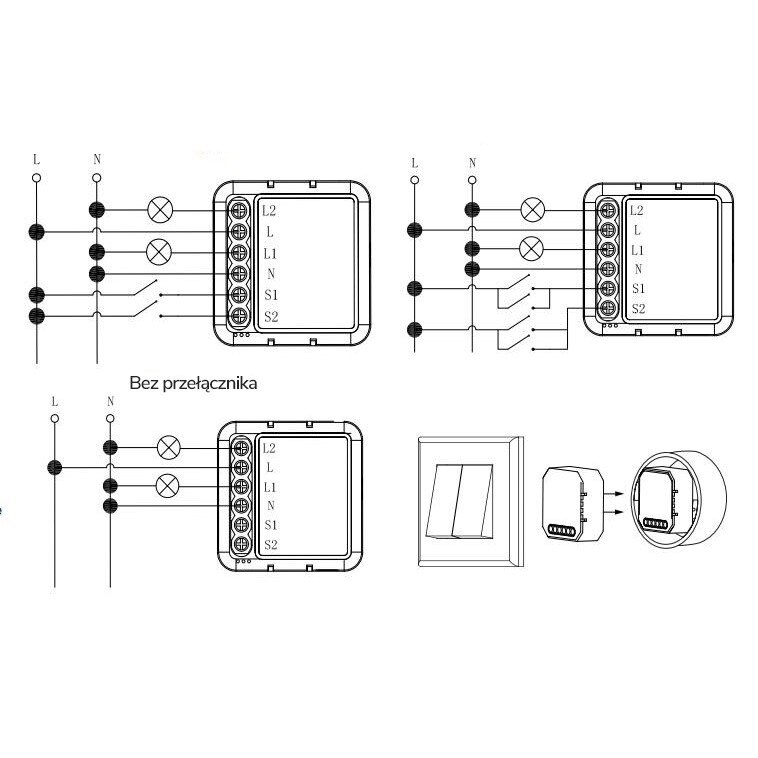 Shelly Dimmer 2 - Smart Dimmer AC 1 canale Wi-Fi con misuratore di