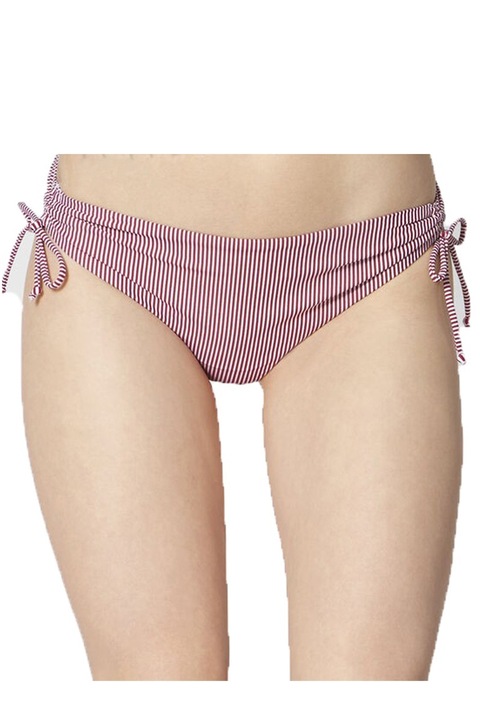 Slip de baie, Triumph Spicy Stripes Midi, 10202056, Rosu/Alb