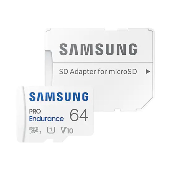 Карта памет Samsung microSD, PRO Endurance, 64GB, 100MB/s