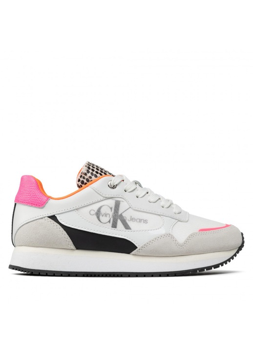 Маратонки Calvin Klein Retro Runner YW0YW00634, Бял, 37