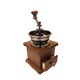 Rasnita manuala de cafea, corp lemn, sistem macinare ceramic, maro