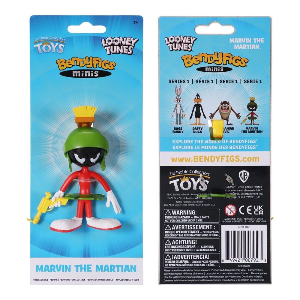 Figurina Flexibila Marvin the Martian Looney Tunes 11 cm - eMAG.ro