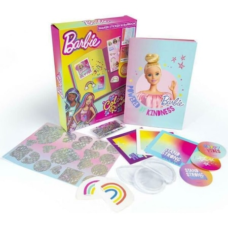 Barbie Rms Set de album cu autocolante, Rms, Barbie Color Reveal, Multicolor - eMAG.ro