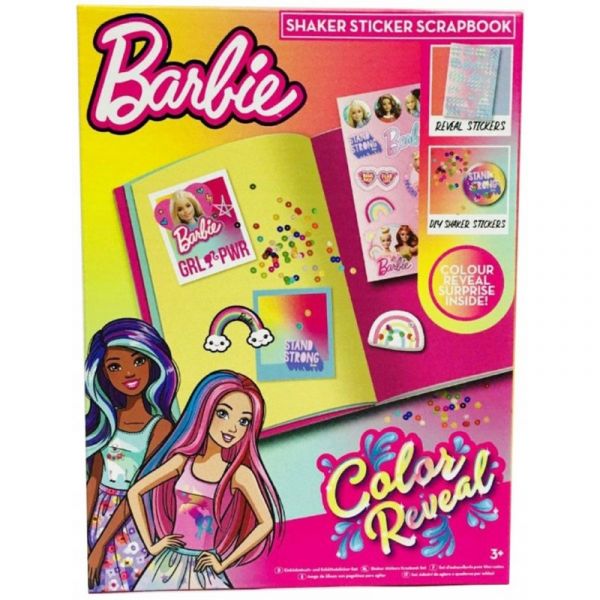 Barbie Rms Set de album cu autocolante, Rms, Barbie Color Reveal, Multicolor - eMAG.ro
