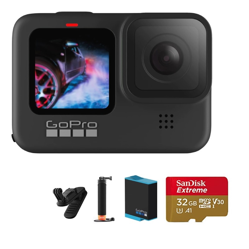 Gopro Emag Комплект спортна видео камера GoPro Hero9 и аксесоари - eMAG.bg