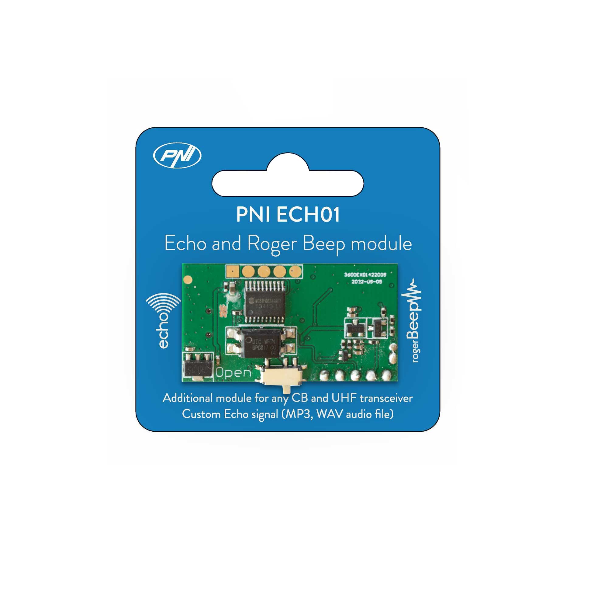 Radio CB PNI Escort HP 6550 Con Modulo Eco PNI ECH01 – Multistandard, 4W, AM/FM, 12V, ASQ, Roger Beep Personalizzabile - 4