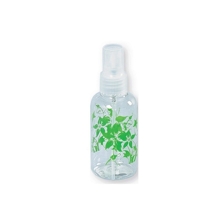 Porlasztóval ellátott flakon, Top Choice, utazáshoz, 75 ml