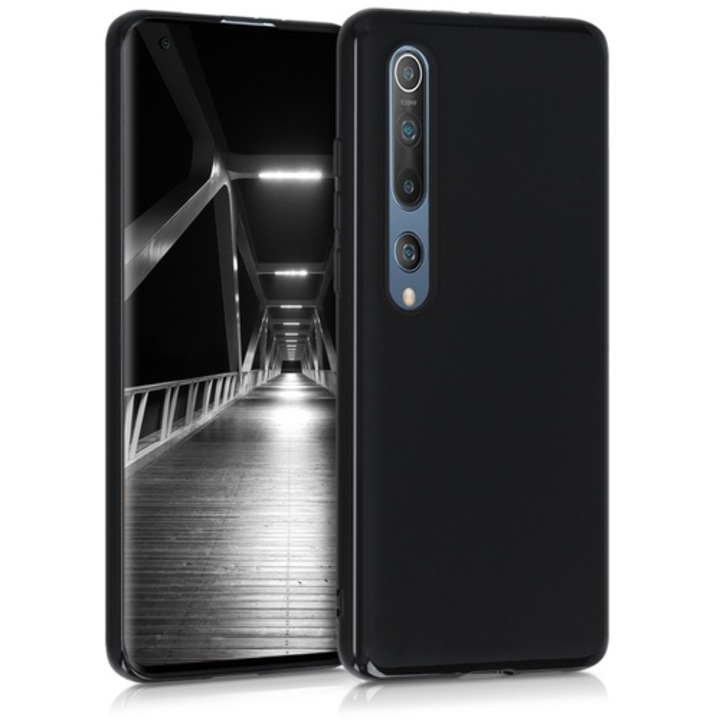 Telefontok Xiaomi Mi 10 / Mi 10 Pro, szilikon, fekete, 51803.47