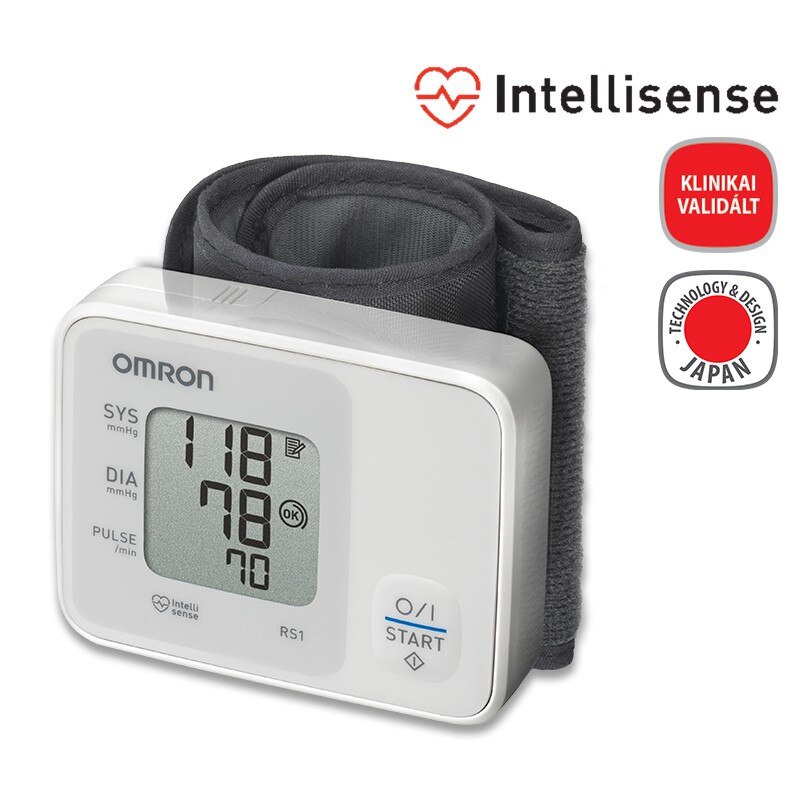 OMRON RS1 csuklós vérnyomásmérő - eMAG.hu