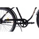 Велосипед Pegas Strada 1, Стоманена рамка 1S, Черен мат