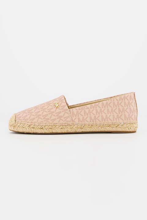 Michael Kors, Logómintás espadrilles, Pasztellrózsaszín, 41