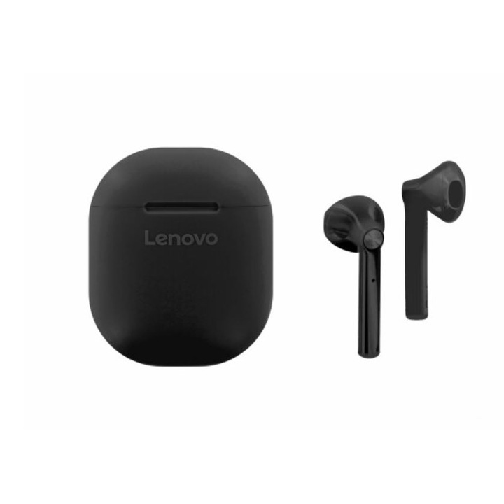 Lenovo HT30 TWS, Bluetooth TWS fülhallgató, Fekete