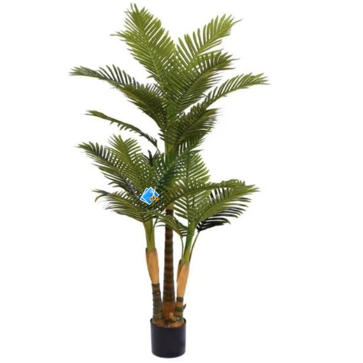 Anemone artificial, Luckyant, verde, 160 cm