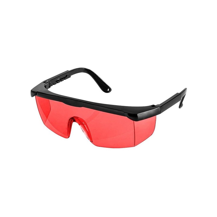 Предпазни очила NEO, За лазерен нивелир, Пластмаса, Червен