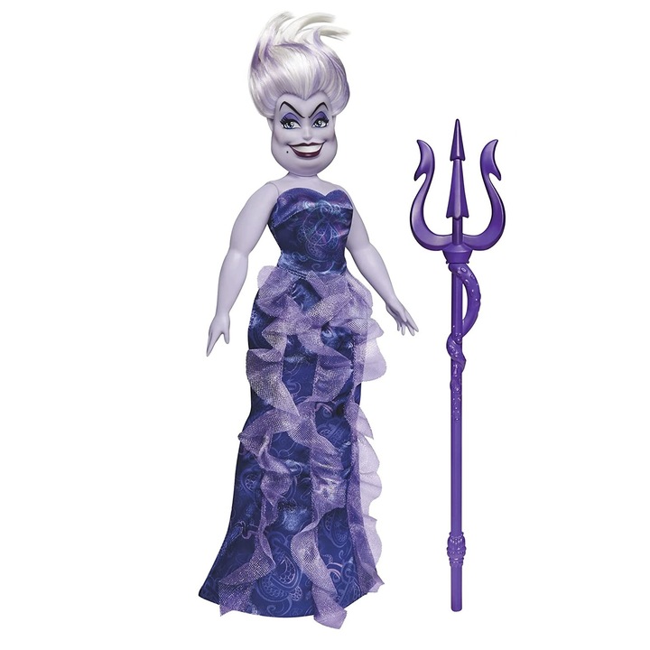 Кукла Disney, Урсула от Малката Русалка, Villains Fashion Doll, 28 см., 3+ години