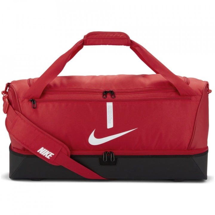 Geanta Nike Academy 21 Team Hardcase, rosu/negru, 64x30x30 cm