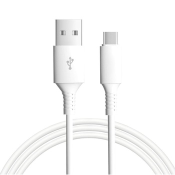 Cablu USB TIP C, suport pentru transferul de date, suport pentru incarcare rapida, 1 m, ZYuuan, alb