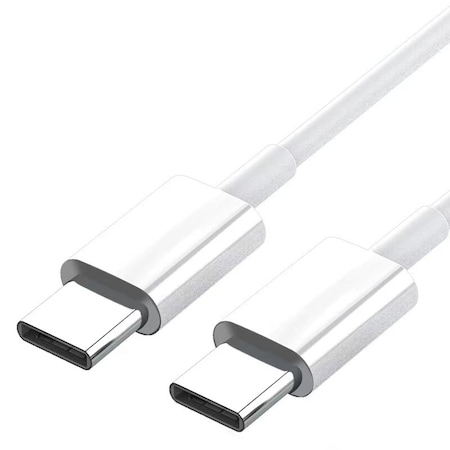 Cablu de date bidirectional tip C, suport pentru incarcare rapida, 60W, 1 m, ZYuuan, alb