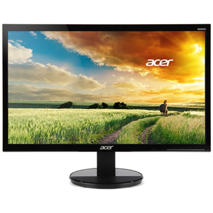 Monitor Acer VA LED 23,8 hüvelykes K2, FHD, 1xHDMI, fekete, 60 Hz