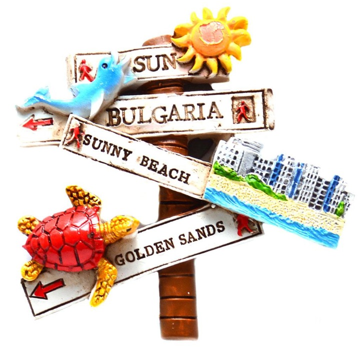 Магнитна фигурка, Табелки, Керамична, 7х7 см