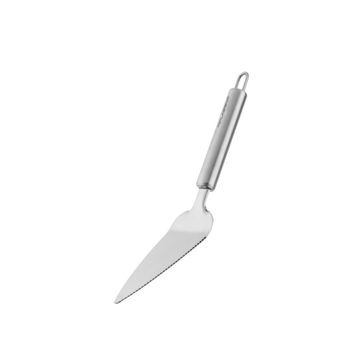 Tortatálaló spatula, Florina, Acél, 32x7 cm, Ezüst