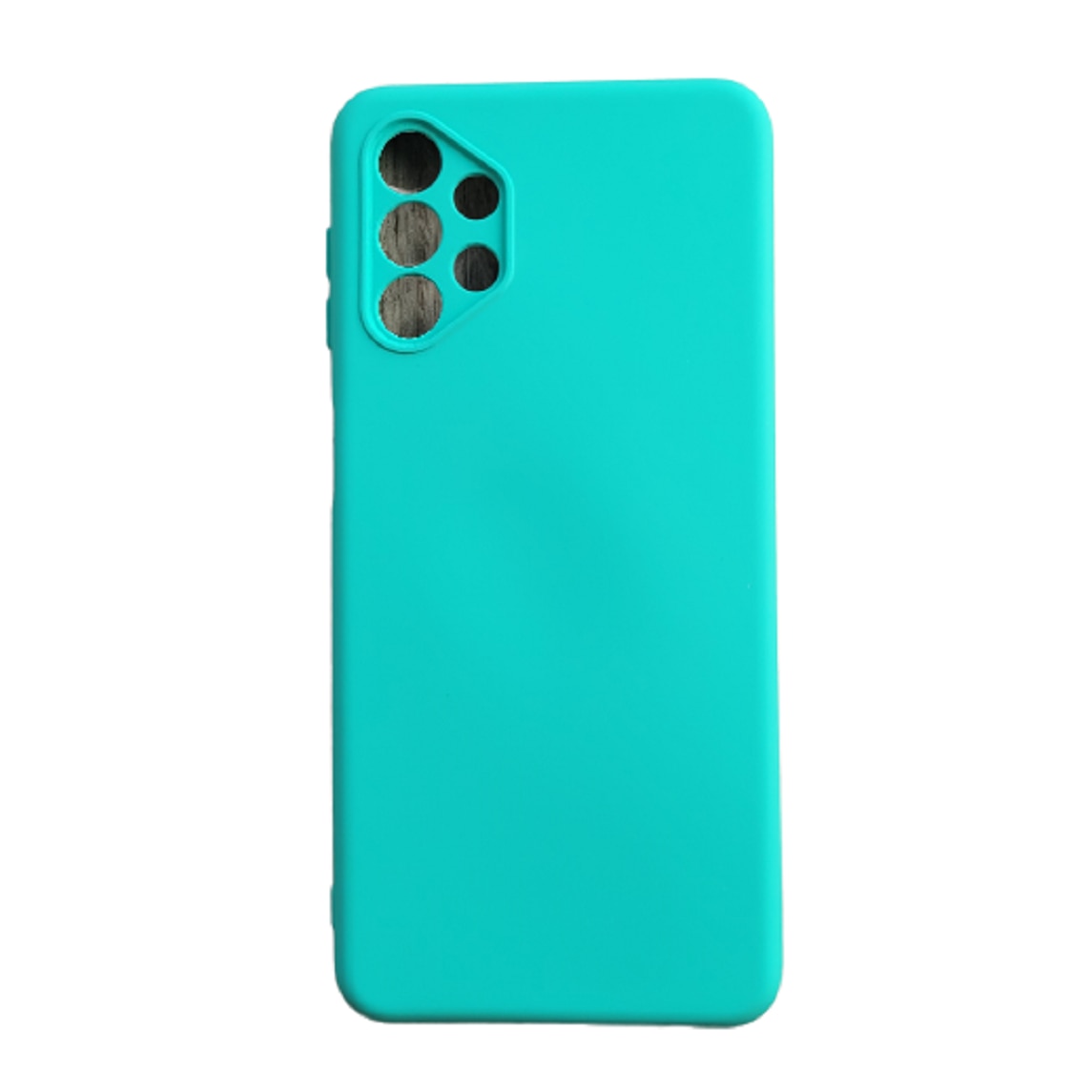 Husa silicon antisoc cu microfibra in interior compatibila cu Samsung Galaxy A13 4G Turcoaz