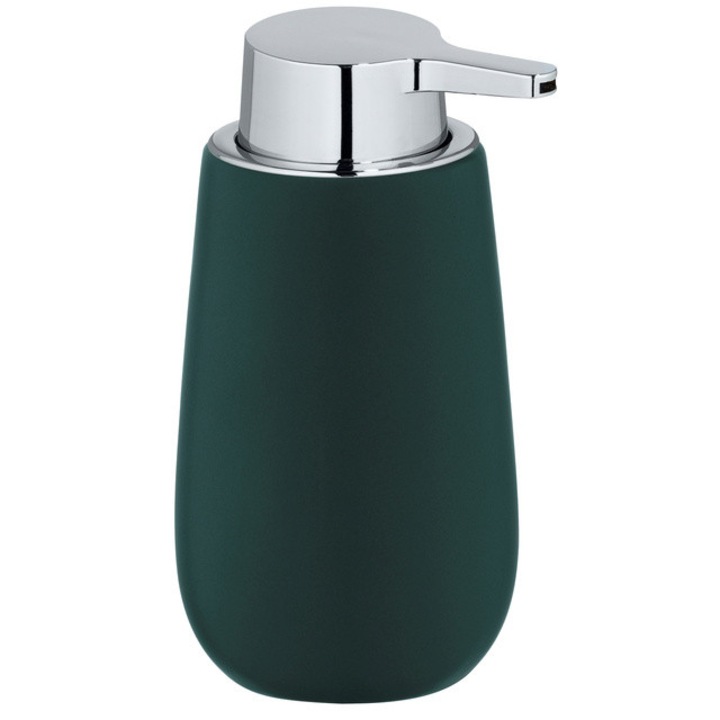 Dispenser sapun lichid BADI, Negru, 320 ml, WENKO - verde inchis