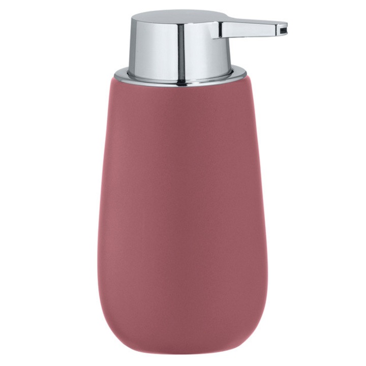 Dispenser sapun lichid BADI, Negru, 320 ml, WENKO - roz