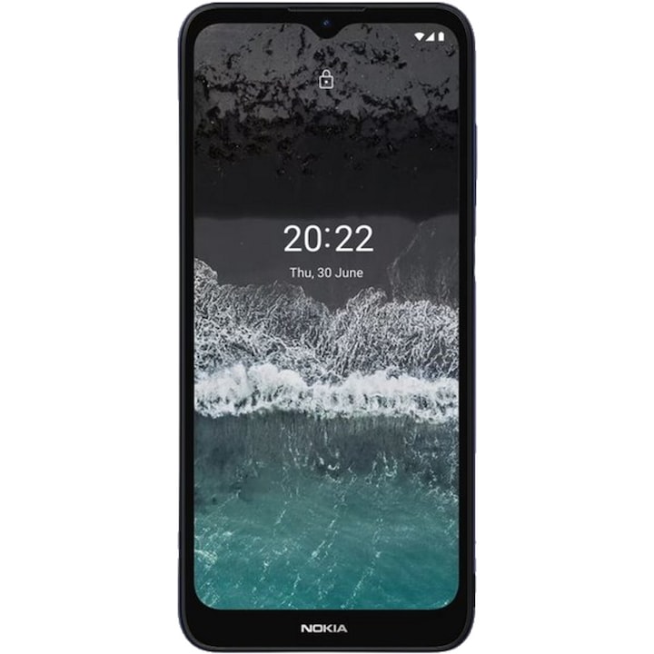 Nokia C21 Mobiltelefon, Dual SIM, 32GB, 2GB RAM, 4G, Sötétkék