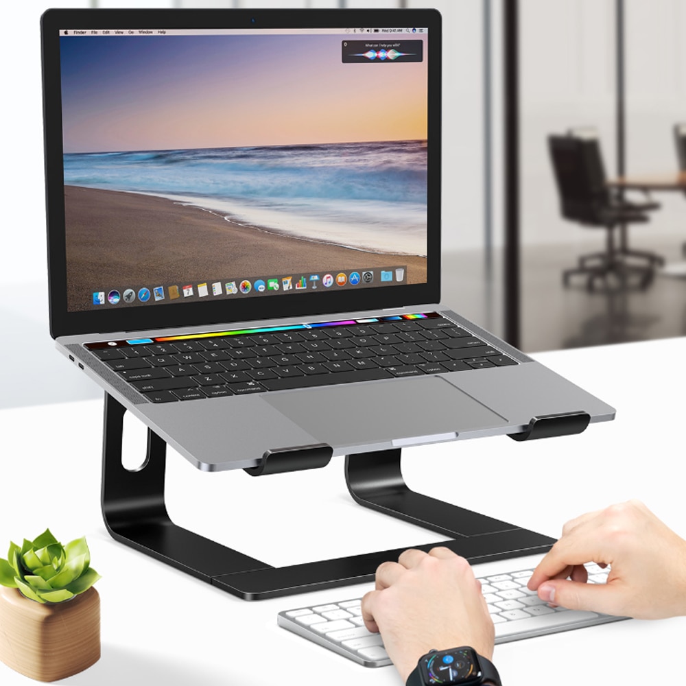 Stand pentru laptop Ariscrop pentru notebook 10-15.6 inch, Aluminiu ...