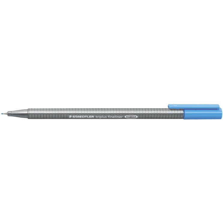 Fineliner Staedtler Triplus 0.3mm Staedtler ST334-30 albastru light