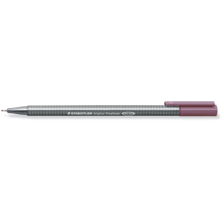 Fineliner Staedtler Triplus 0.3mm rosu tuscan ST-334-260