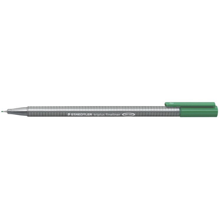 Fineliner Staedtler Triplus 0.3mm verde ST-334-5