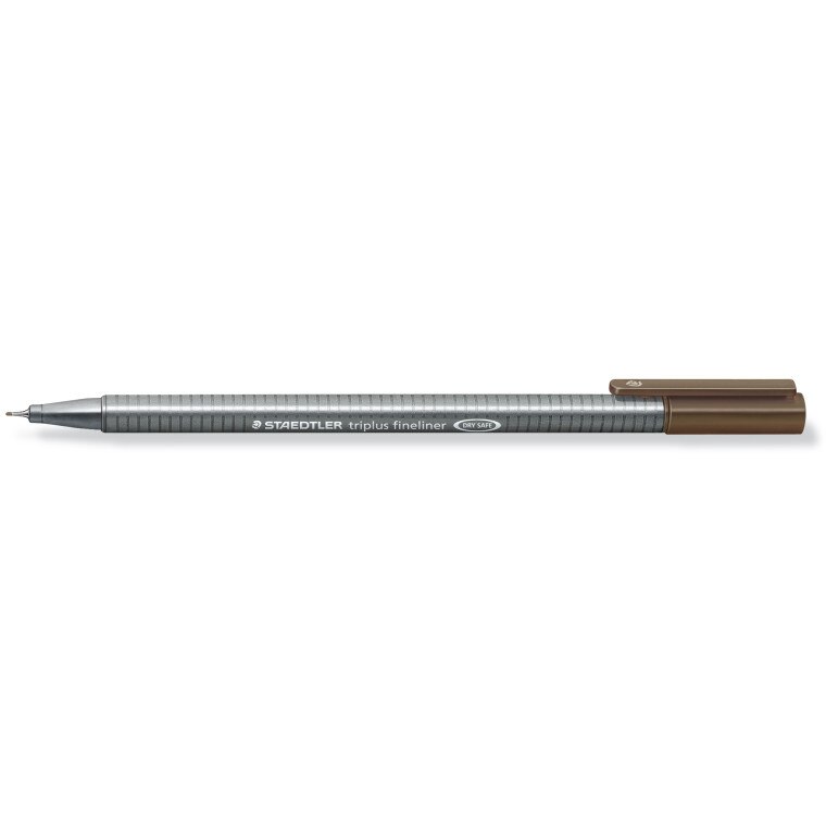 Fineliner Staedtler Triplus 0.3mm sepia ST-334-77