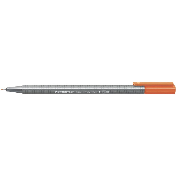 Fineliner Staedtler Triplus 0.3mm orange ST-334-4