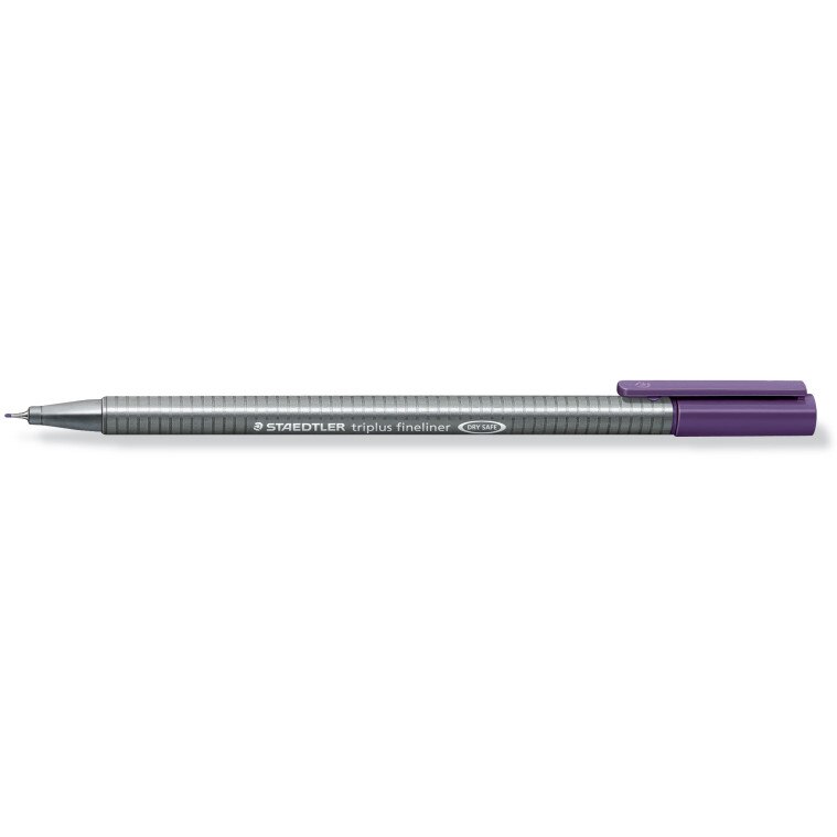 Fineliner Staedtler Triplus 0.3mm rosu violet ST-334-69