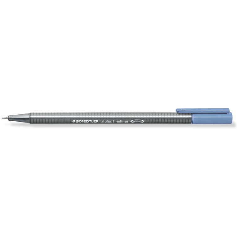 Fineliner Staedtler Triplus 0.3mm albastru pal ST-334-63