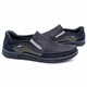 Pantofi barbati Olivier, Piele naturala, Bleumarin, 41